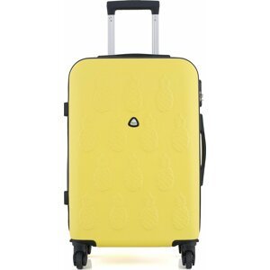Střední Tvrdý kufr Semi Line T5571-3 Žlutá