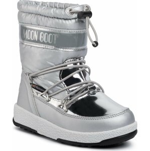 Sněhule Moon Boot Girl Soft Wp 34051700003 Stříbrná