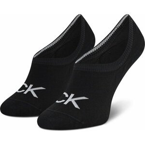 Dámské kotníkové ponožky Calvin Klein 701218773 Black 001
