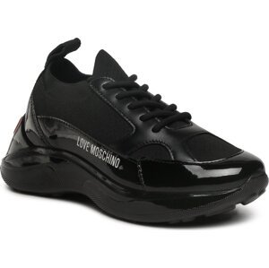Sneakersy LOVE MOSCHINO JA15196G1HIY500A Ner