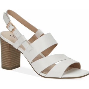 Sandály Caprice 9-28303-20 Offwhite Nappa 170