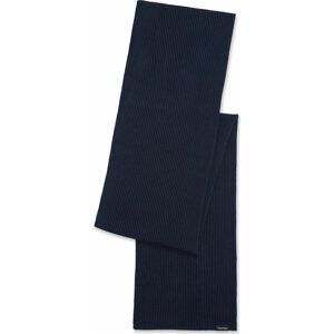 Šál Calvin Klein Classic Cotton Rib Knit Scarf K50K510996 Ck Navy BA7