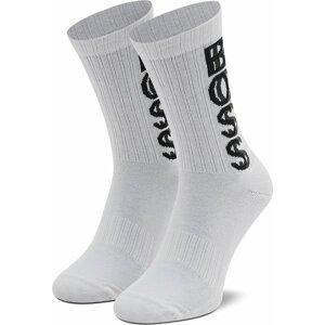 Pánské klasické ponožky Boss Qs Rib Logo Cc 50457763 100