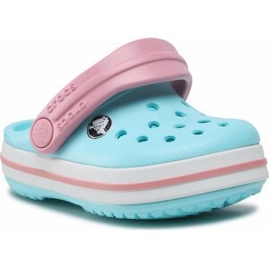 Nazouváky Crocs Crocband Clog T 207005 Ice Blue/White