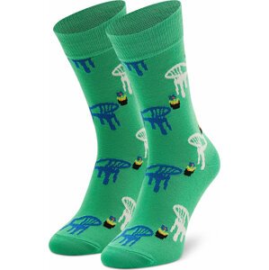 Klasické ponožky Unisex Happy Socks HAPPY SOCKS-BLC01 Zelená