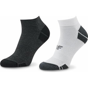 Sada 2 párů vysokých ponožek unisex 4F H4Z22-SOM002 91S