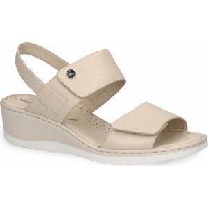 Sandály Caprice 9-28251-20 Beige Nappa 402