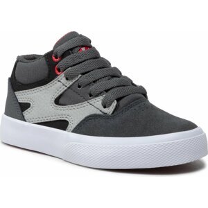 Sneakersy DC Kalis Vulc Mid ADBS300367 Grey/Grey/Black (Xssk)