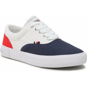 Tenisky Tommy Hilfiger Low Cut Lace-Up Sneaker T3X9-32826-0890 S Blue/White/Red