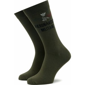 Pánské klasické ponožky Aeronautica Militare 231CZ011L499 Verde 39284