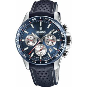 Hodinky Festina Timeless Chronograph F20561/2 Navy/Navy